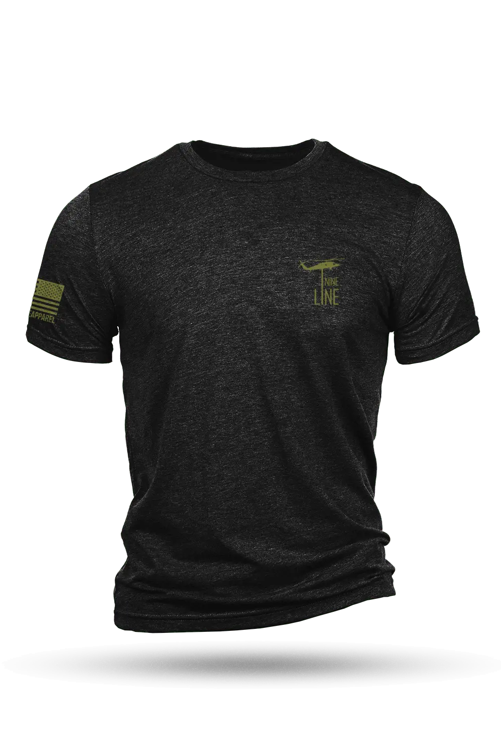 Green Dropline Logo - T-Shirt 4
