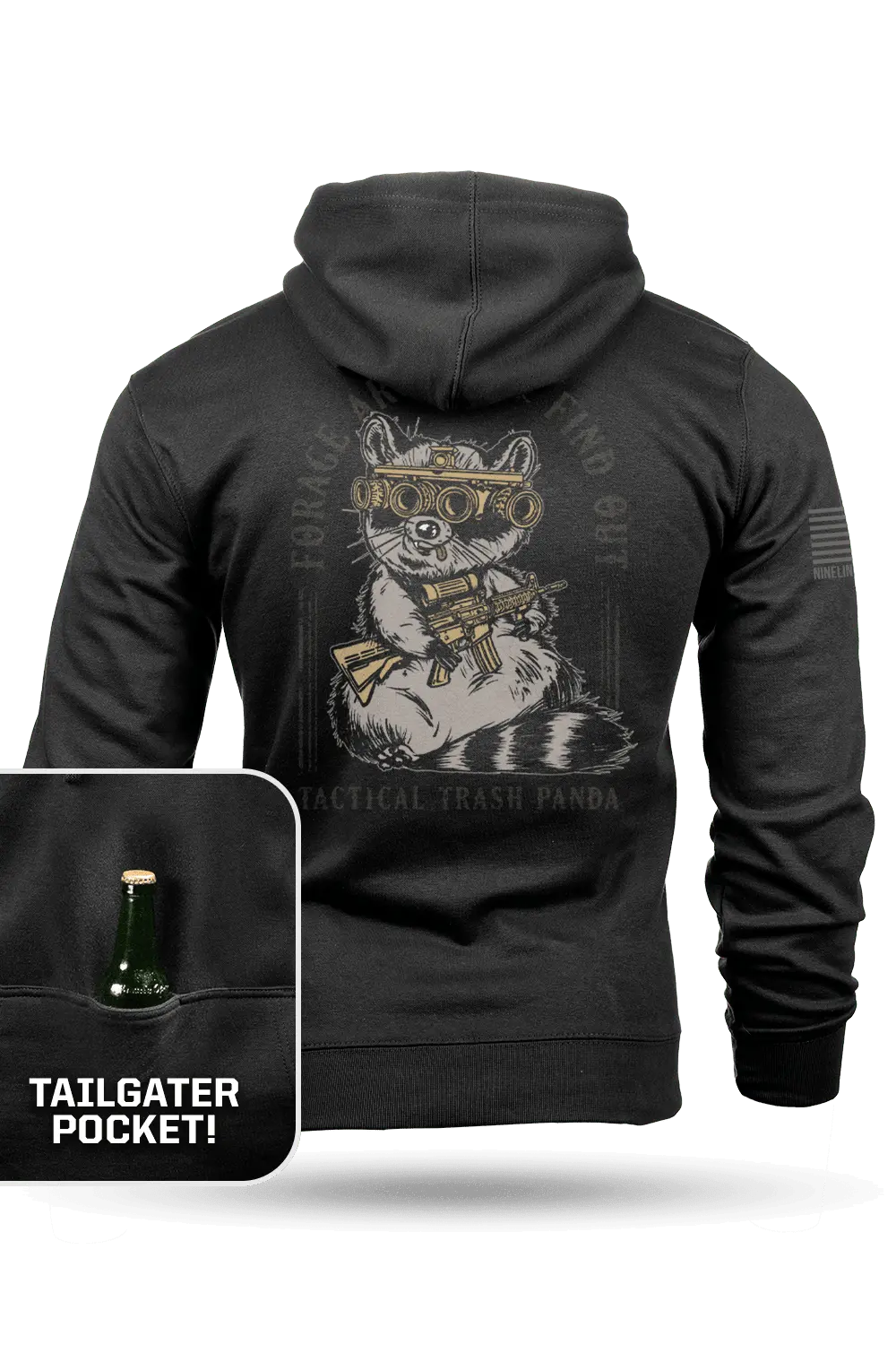 Tactical Trash Panda - Tailgater Hoodie 1