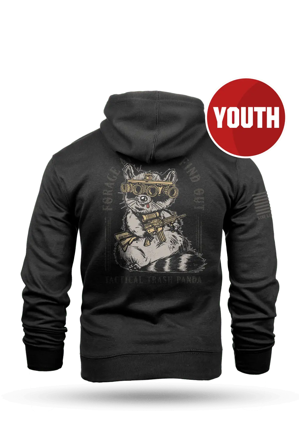 Tactical Trash Panda - Youth Hoodie 1