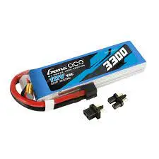 Gea33004s45t3 Gens Ace 3300Mah 45C 4S1p 14.8V Lipo Battery Pack With Ec3 And Deans Adapter 1