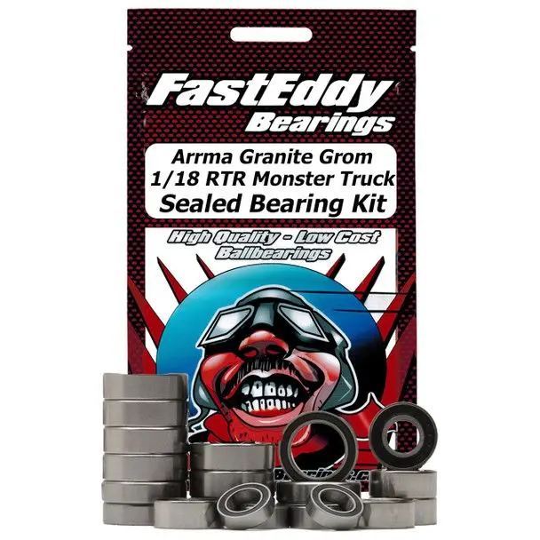 Tfe8916 Fast Eddy Arrma Granite Grom 1/18 Monster Truck Bearing Kit 1