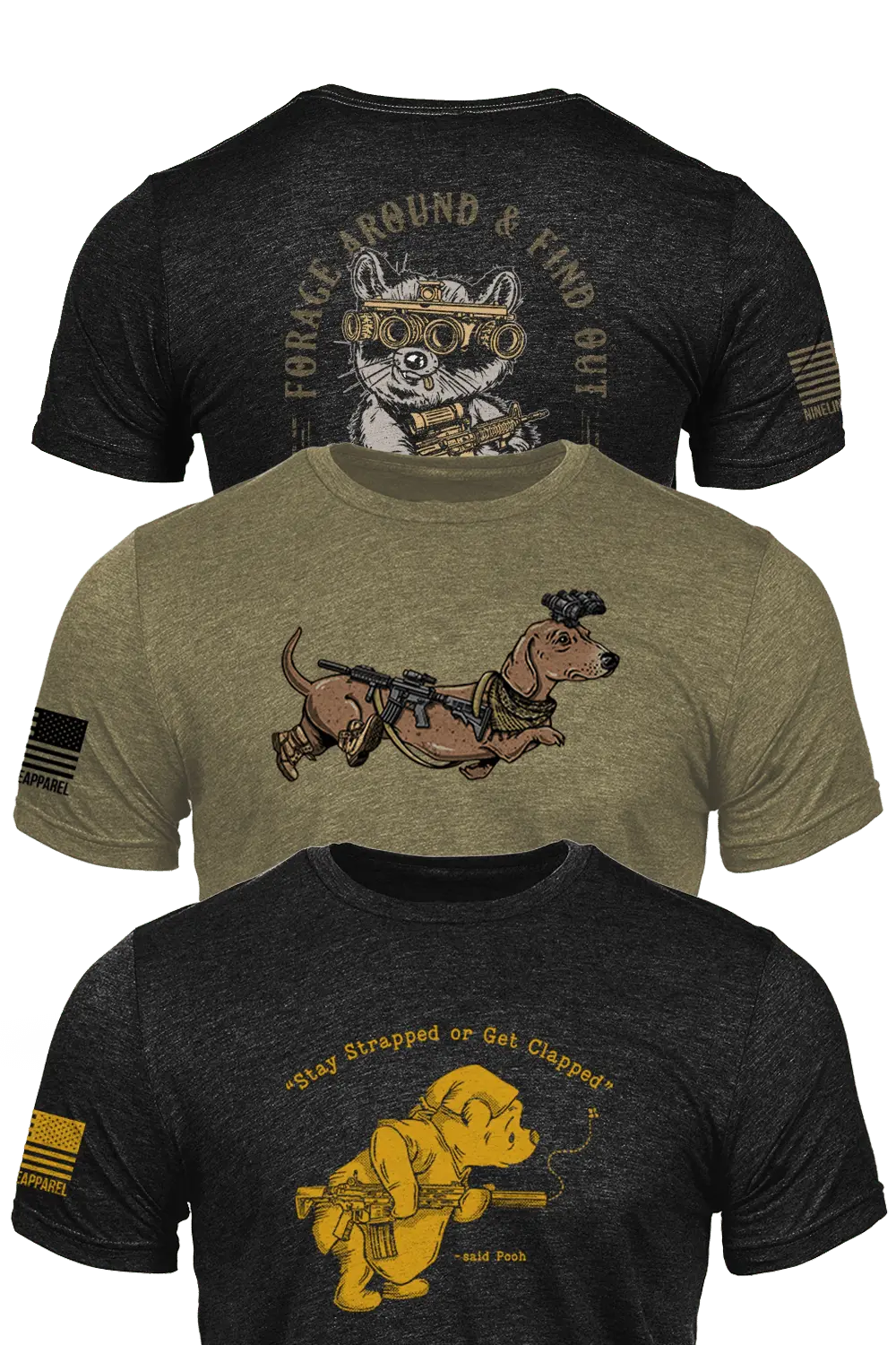 The Animal House Pack V2 - T-Shirt 3-Pack 1