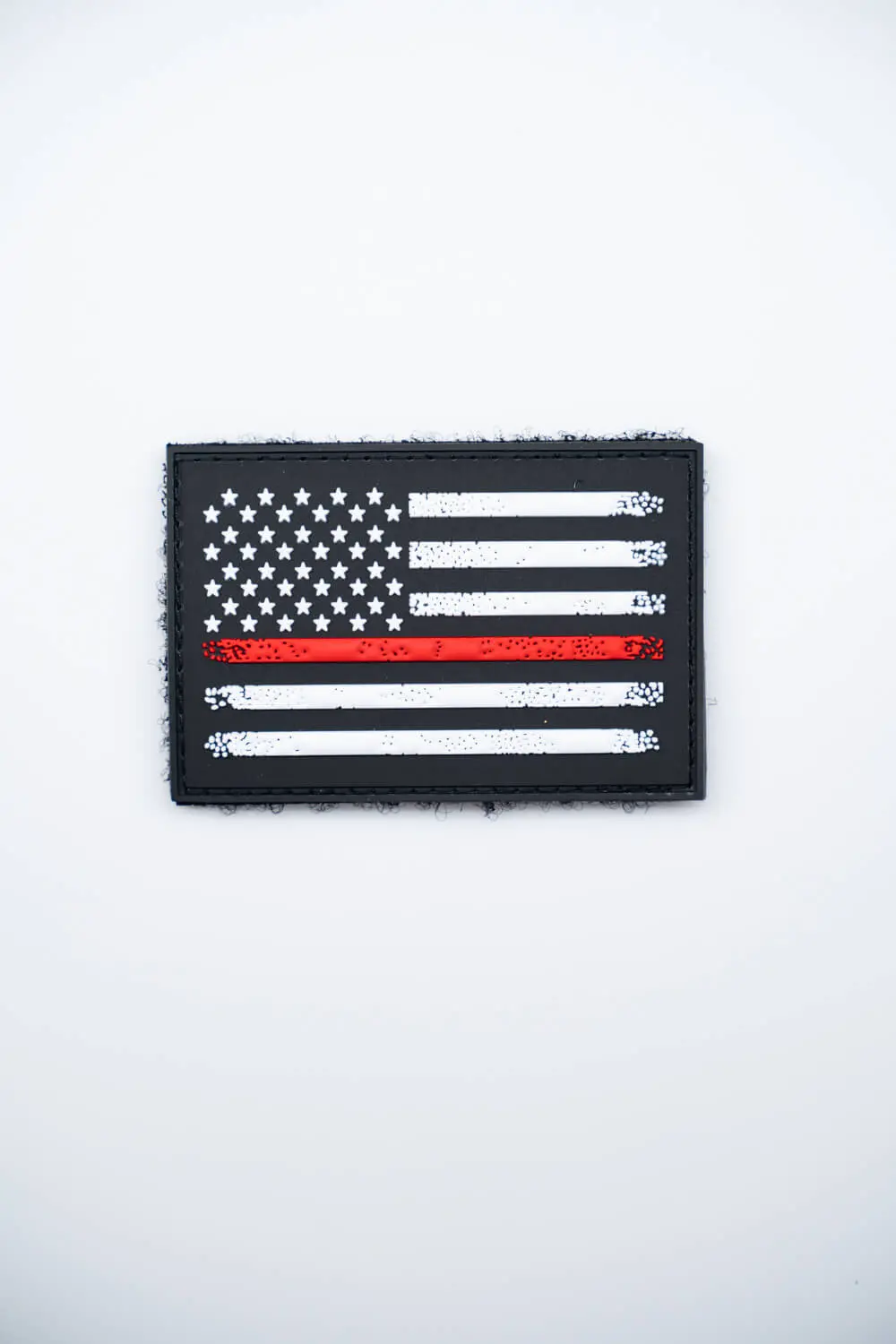 Thin Red Line Pvc Patch 1