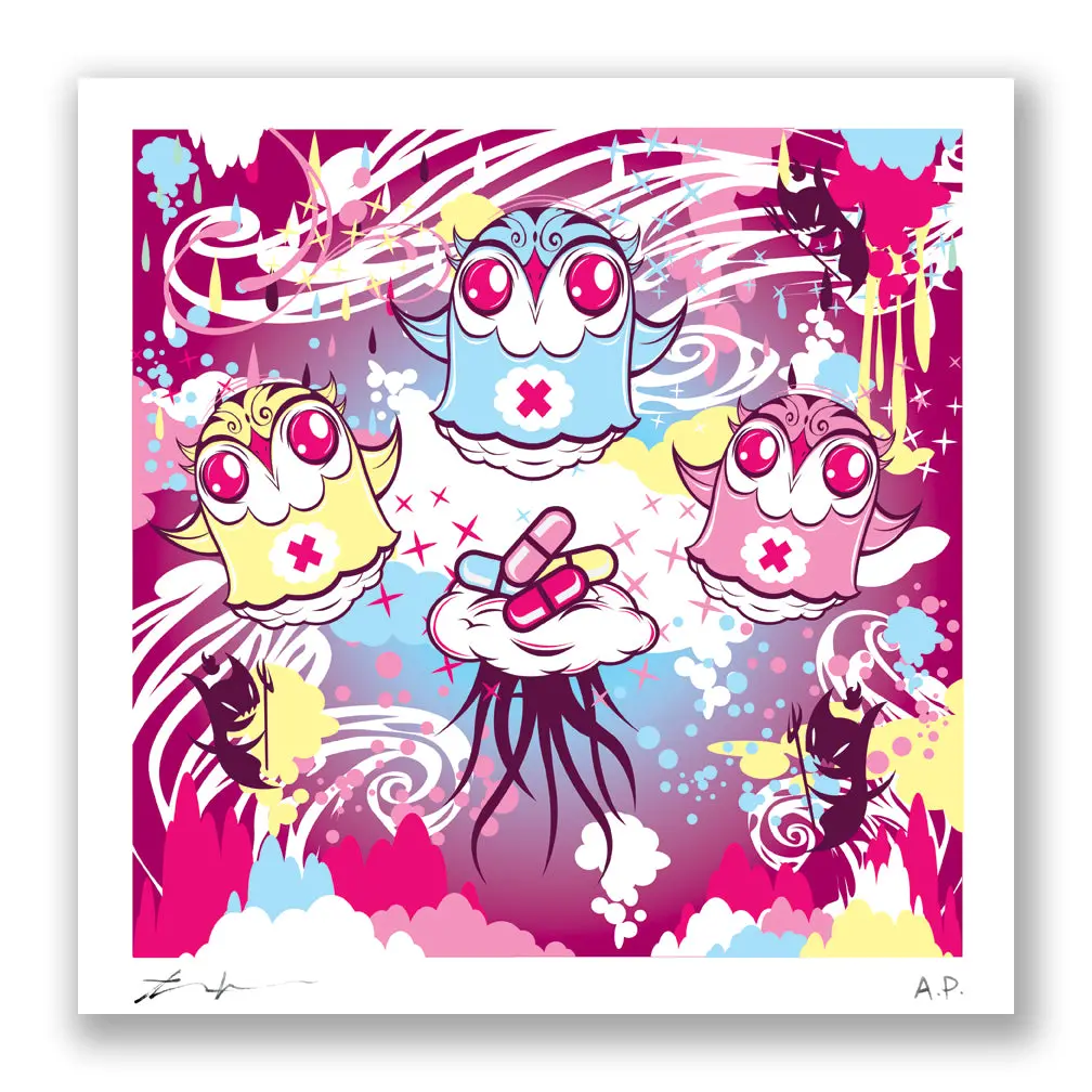 Thomas Han "Nightly Creatures Of Habit" Main Edition Fine Art Print 1
