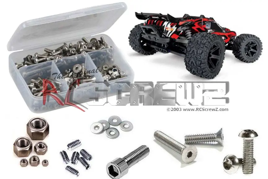 Rcztra087 Traxxas Rustler 4×4/Vxl (#67076-4) Stainless Screw Kit 1