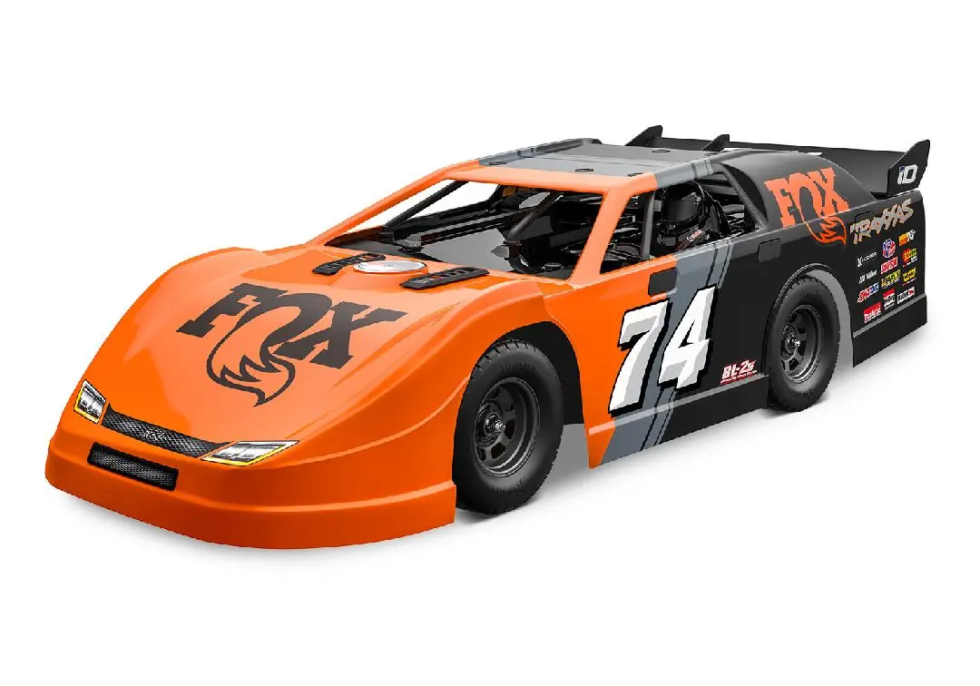 104364-74Fox Traxxas 1/10 Slash Late Model Bl-2S 2Wd Kit - Fox 1