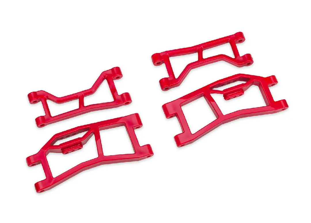 10727-Red Traxxas Suspension Arms, Rear (Upper (2) Lower (2)), Red 1