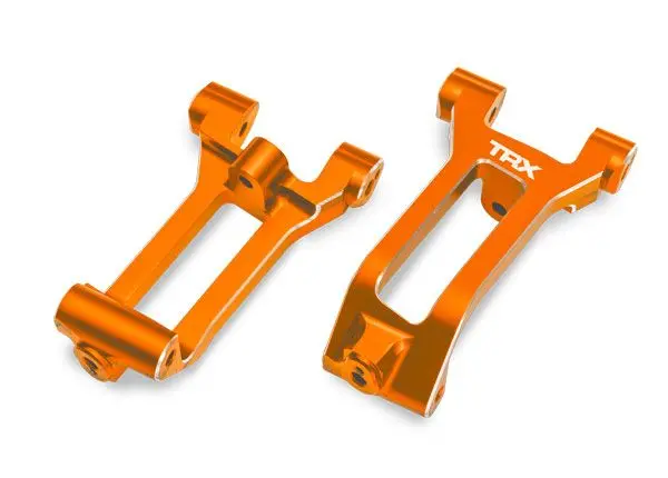 10958-Orng Traxxas Caster Blocks (C-Hubs), 6061-T6 Aluminum (Orange) 1