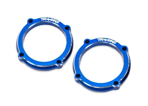 10969-Blue Traxxas Retainer, Led Light Pod (Blue 6061-T6 Aluminum) (2) 1