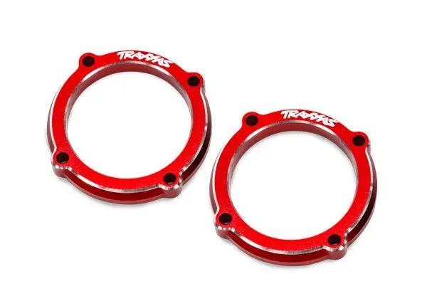 10969-Red Traxxas Retainer, Led Light Pod (Red 6061-T6 Aluminum) (2) 1