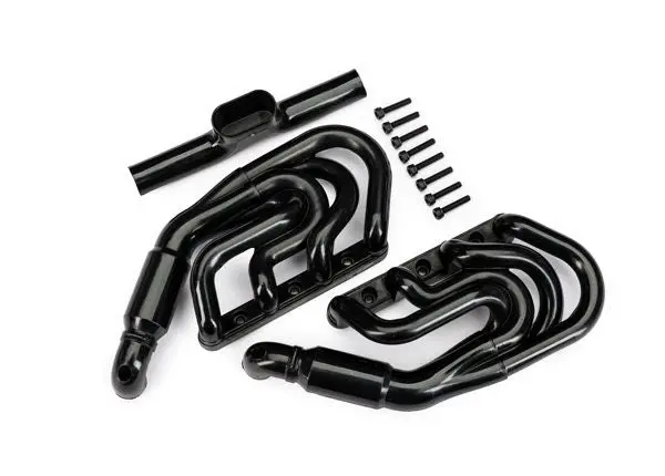 10982-Blk Traxxas Engine Exhaust/2.5X12 Cs (8) 1