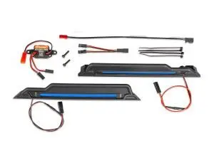 10998-Blue Traxxas Led Light Kit, Blue, Complete (Underbody) 1