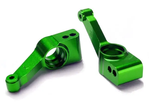 1952G Carriers, Stub Axle (Green-Anodized 6061-T6 Aluminum) (Rear) (2) 1