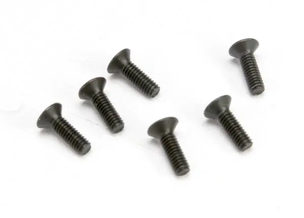 2524 Screws, 2.5X8mm Countersunk Machine (Hex Drive) (6) 1