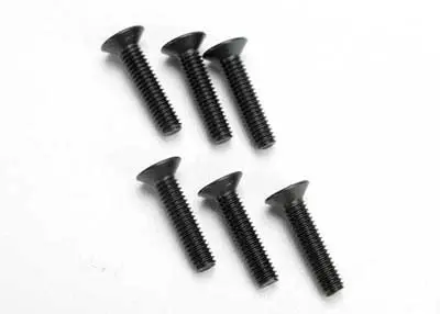 2547 Traxxas 4X18mm Flat Head Screws (6) 1