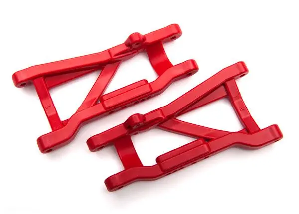 2555R  Traxxas Suspension Arms, Rear (Red) (2) (Heavy Duty, Cold Weather) 1