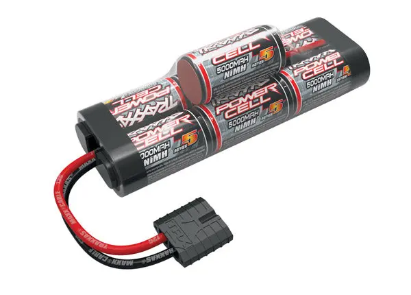 2961X Traxxas Series 5 Power Cell 5000Mah 8.4V Nimh Id Plug Hump 1