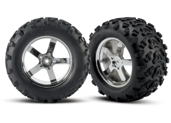 4973R Tires/Wheels T-Maxx 3.3 (2) 1