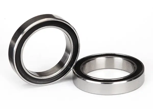 5102A Traxxas Ball Bearing, Black Rubber Sealed (15X21x4mm) (2) 1