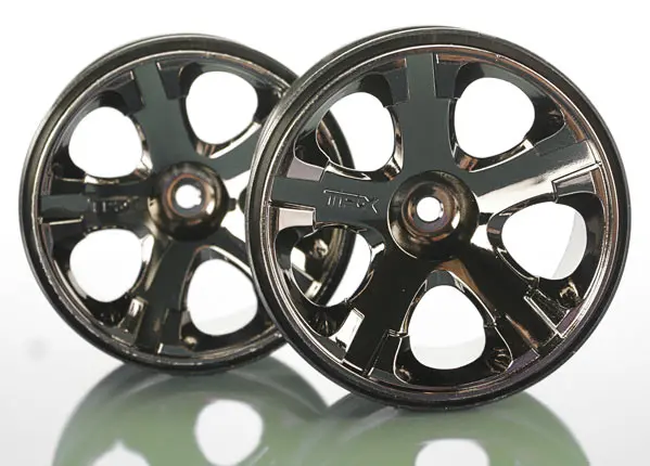 5576A Traxxas 12Mm Hex Wheels, All-Star 2.8" (Black Chrome) 1