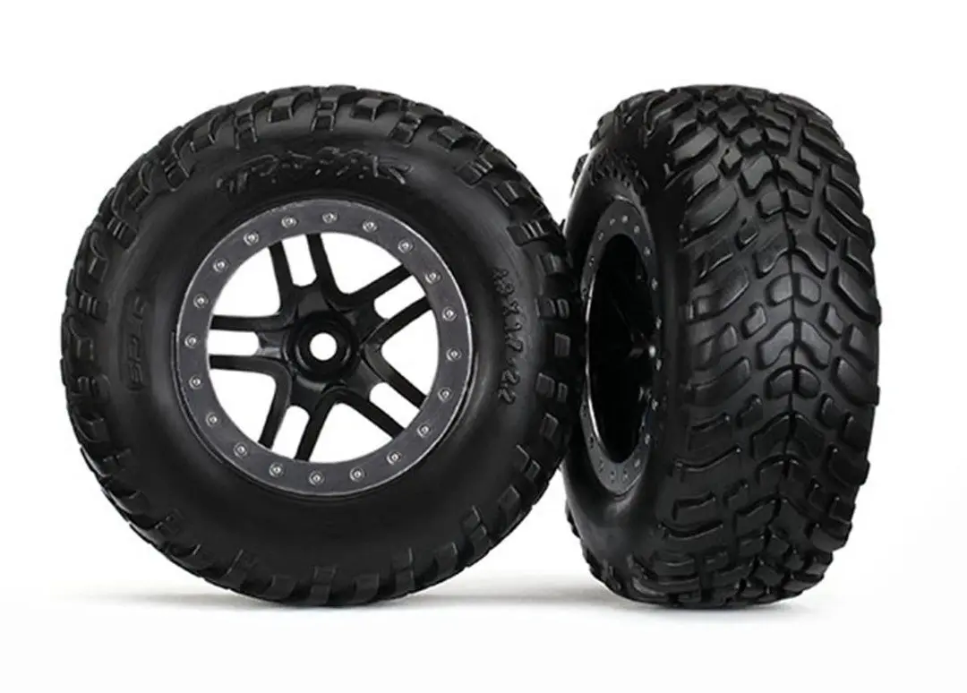 5889 Tires & Wheels, Assembled, Glued 1
