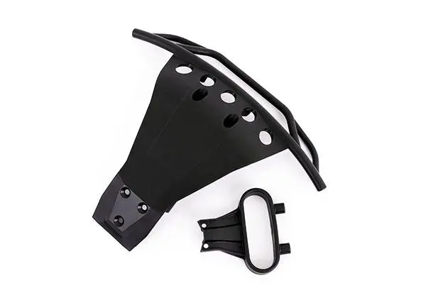 6835X Traxxas Bumper, Front / Bumper Support Slash 4X4  6835X 1