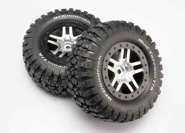 6873 Tires & Wheels, Assembled, Glued 1