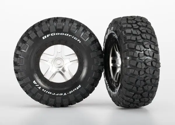 6873X Tires & Wheels, Assembled, Glued 1