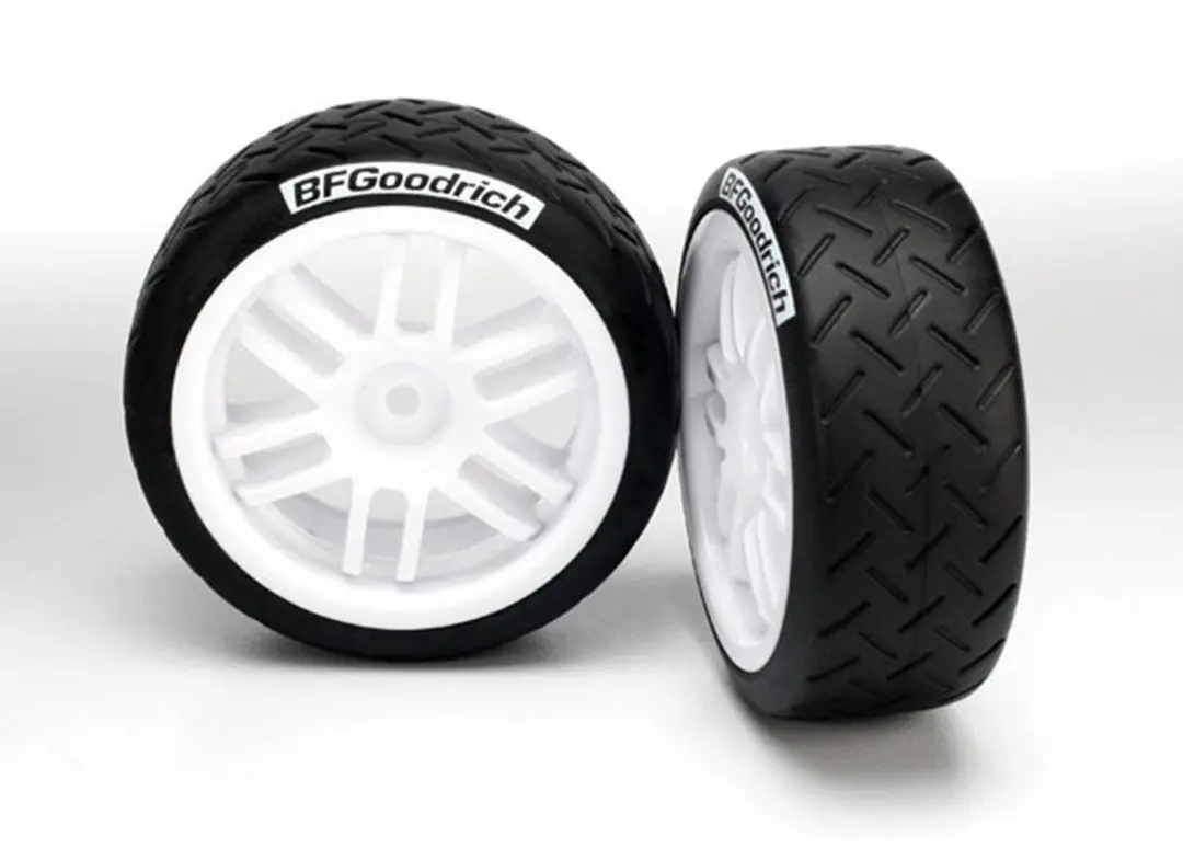7372 Traxxas Tires & Wheels, Assembled, Glued 1