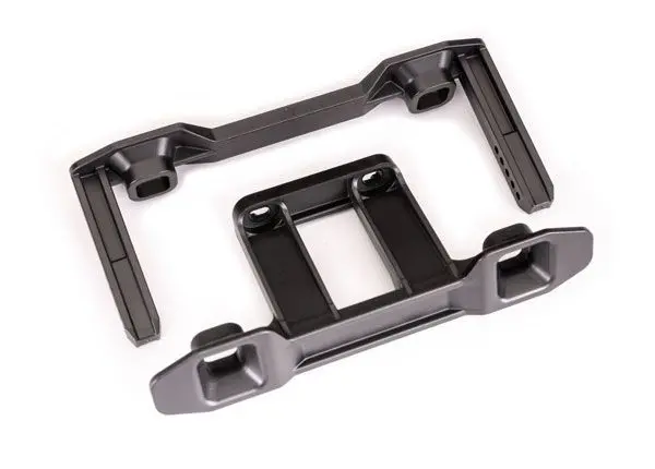 7417 Traxxas Body Mounts, Front & Rear 1