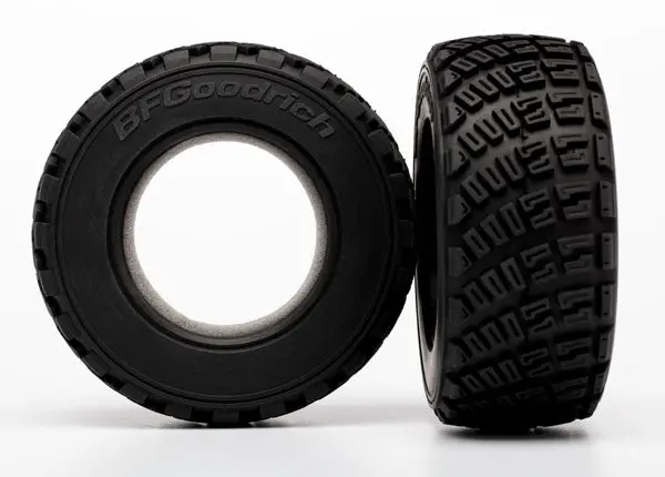 7471 Traxxas Tires, Bfgoodrich Rally, Gravel Pattern (2)/ Foam Insert 1