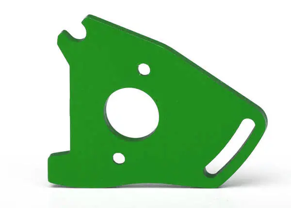 7490G Traxxas Green Motor Plate 1