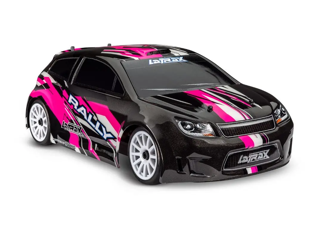 75054-5Black Traxxas Latrax Rally 1/18 4Wd Rtr Rally Racer Black 1