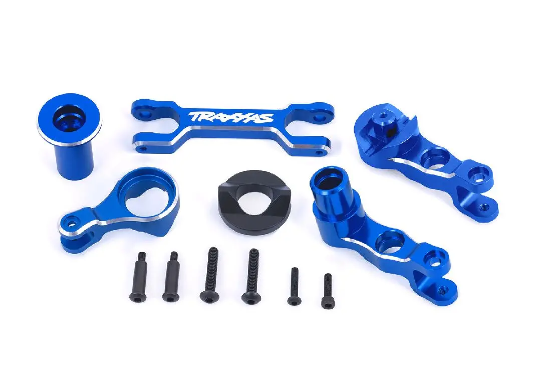 7746 Traxxas Steering Bellcranks (Left & Right)/ Draglink (6061-T6 Aluminum Anodized) (X-Maxx) 1