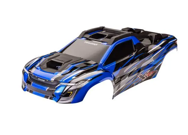 7812A Traxxas Body, Xrt, Blue (Painted, Decals Applied) 1