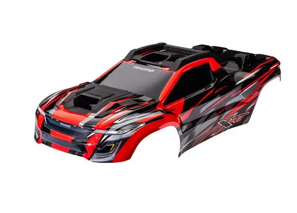 7812R Traxxas Body, Xrt, Red (Painted, Decals Applied) 1