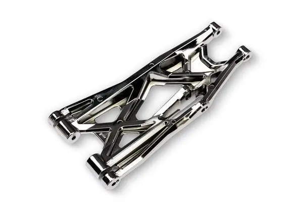 7831-Chrm Traxxas Suspension Arm, Chrome, Lower (Left, Heavy Duty (1) 1