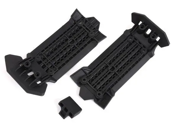 7844 Traxxas Skid Plate, Front (1), Rear (1) 1