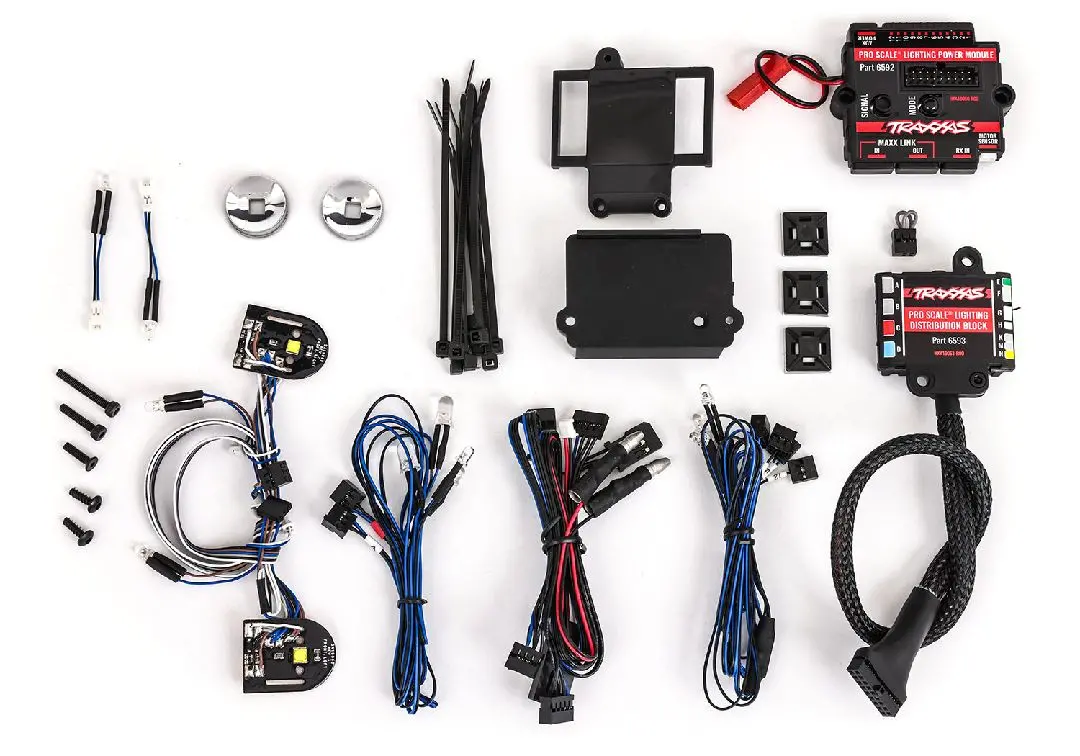 8090X Traxxas Led Light Set Trx-4 Blazer ('69 & '72) With Power Module 1