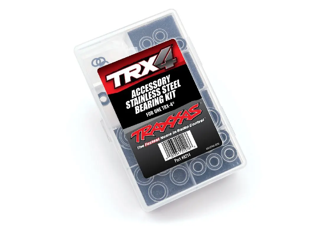 8214 Traxxas Ball Bearing Kit Stainless Steel Trx-4 (Complete) 1