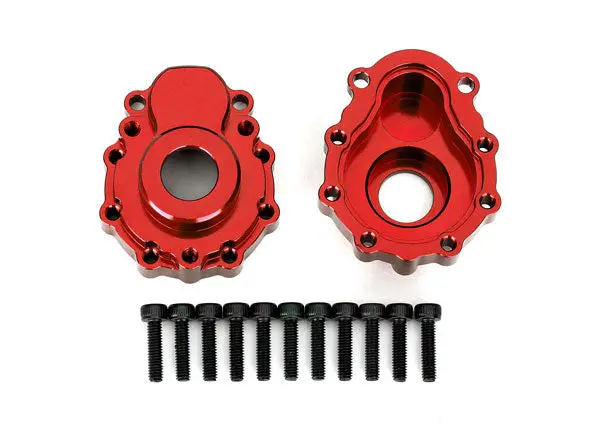 8251R Portal Housings, Outer, 6061-T6 Aluminum (Red-Anodized) (2)/ 2.5X10 Cs (12) 1
