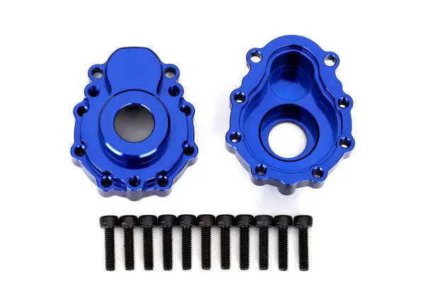 8251X Portal Housings, Outer, 6061-T6 Aluminum (Blue-Anodized) (2)/ 2.5X10 Cs (12) 1