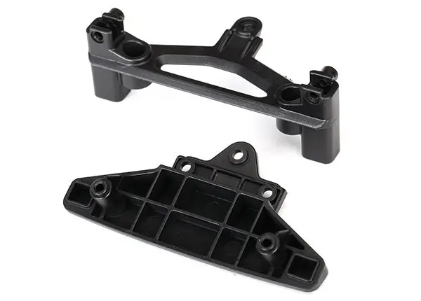 8335 Traxxas Bumper, Front (1 Each, Upper & Lower) 1