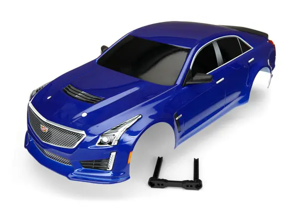 8391A Traxxas Body, Cadillac Cts-V, Blue (Painted, Decals Applied) 1