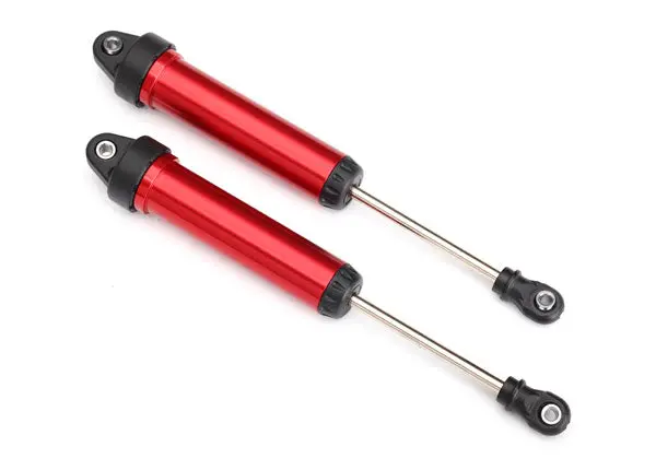 8451R Traxxas Shocks, Gtr, 134Mm, Aluminum (Red-Anodized) (Complete) 1