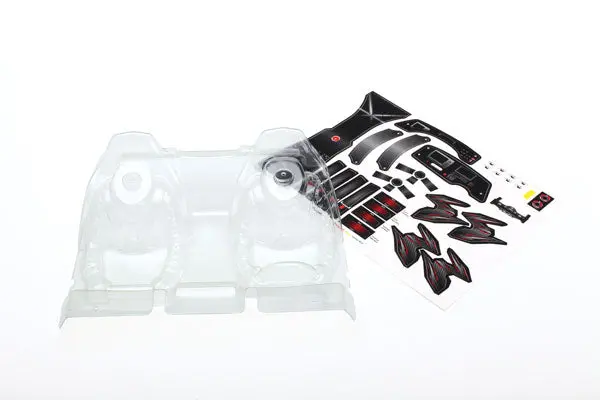 8512 Traxxas Udr Interior, Clear (Unpainted) 1