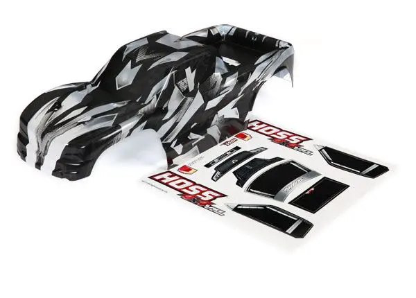 9011X Traxxas Body, Hoss 4X4, Prographix (Graphics Are Printed, Requires Paint & Final Color Application) 1