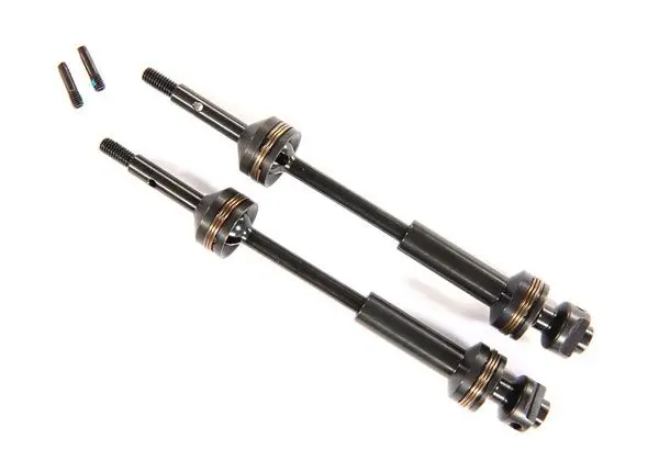 9052X Traxxas Driveshafts, Rear, Steel-Spline Constant-Velocity (Complete Assembly) (2) 1