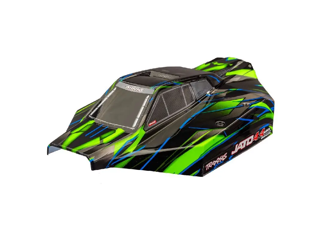 9060-Grn Traxxas Body, Jato® 4X4 Vxl, Green (Painted, Decals Applied) 1