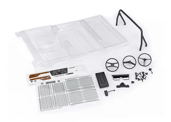 9114 Traxxas Interior, Chevrolet Blazer (1969 -1972) - Clear 1